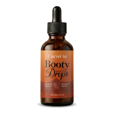 CurveOn Booty Drops bottle