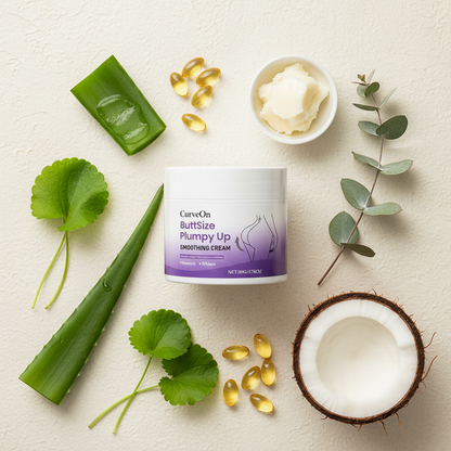 Aloe vera, shea butter, centella, coconut, vitamin E ingredients