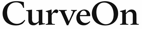 CurveOn black text logo on white background